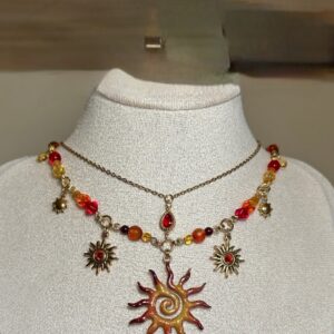 Sunfire Charm Necklace