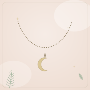 Moonbeam Wire Locket