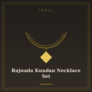 Rajwada Kundan Necklace Set
